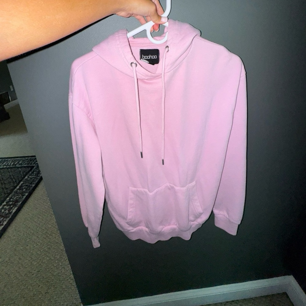 Boohoo Light Pink Women's Hoodie